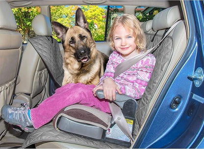 Furhaven Universal Water-Resistant Quilted Hammock-Style Backseat or Cargo Area Protector