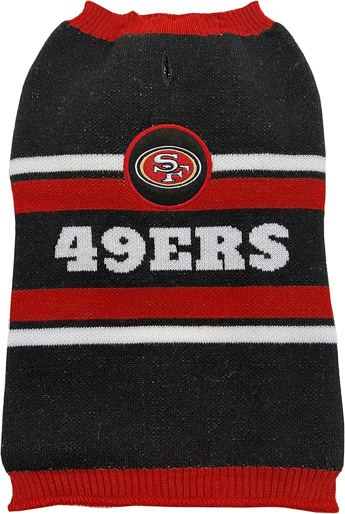 NFL San Francisco 49ers Dog Sweater