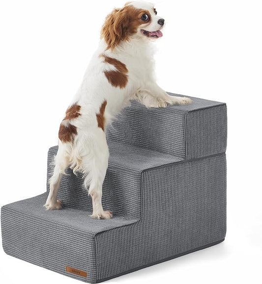 Lesure Dog Stairs for High Beds 4 Steps