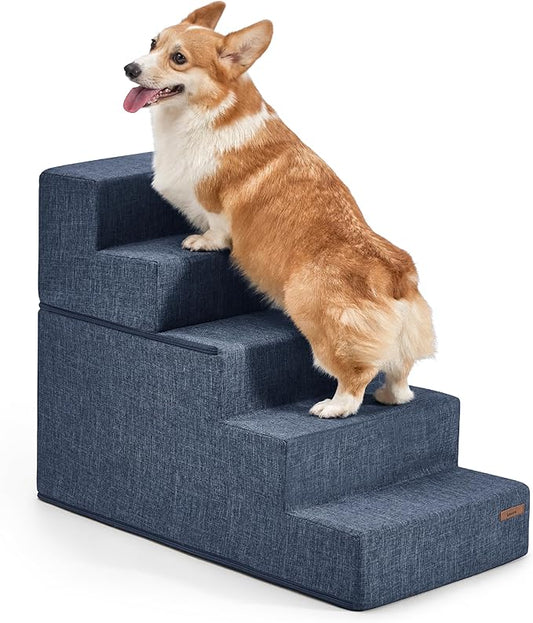 Lesure Dog Stairs for Small Dogs 5 Steps