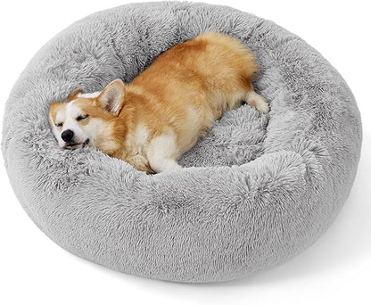 Bedsure Calming Dog Bed for Medium Dogs 30 inches 45 lbs