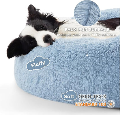 Bedsure Calming Dog Bed for Large Dogs 100 lbs 36 inches