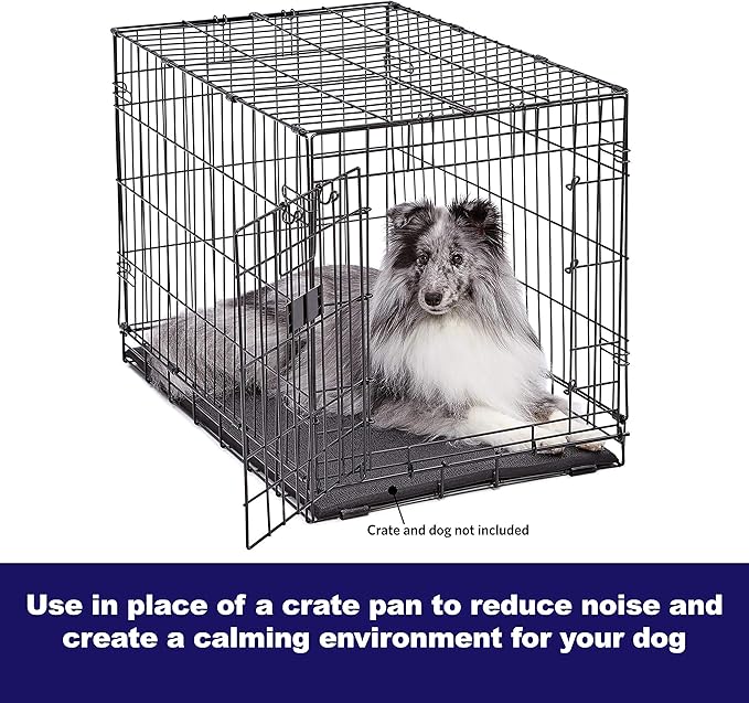 MidWest Homes for Pets MAT24 Cushioned Dog Crate Mat 24-Inch