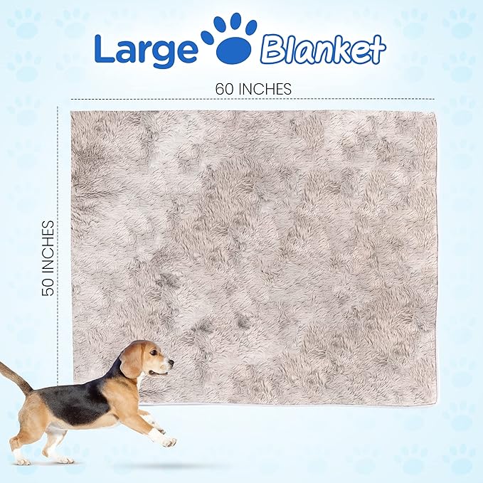 PupProtector Waterproof Throw Blanket for Dogs and Cats (60" L 50" W)