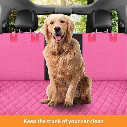 GXT Dog Back Seat Cover Protector for Cars SUV and Trucks with Mesh Window