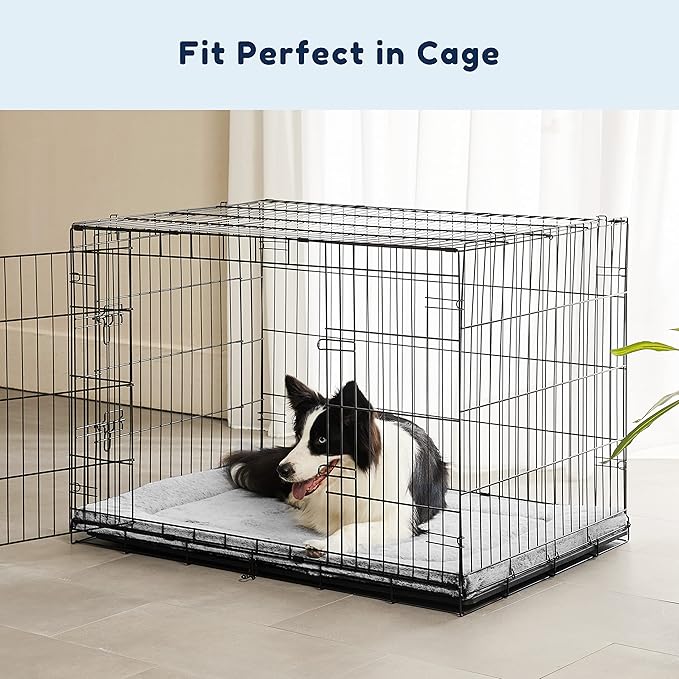 Dog Bed for Crate 30x19,Grey