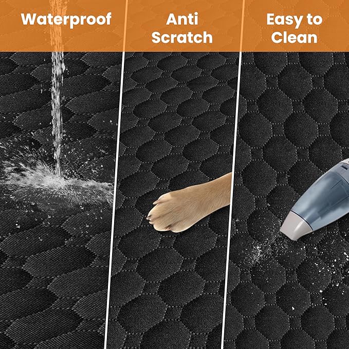 Senose Backseat Cover for Dogs in Car