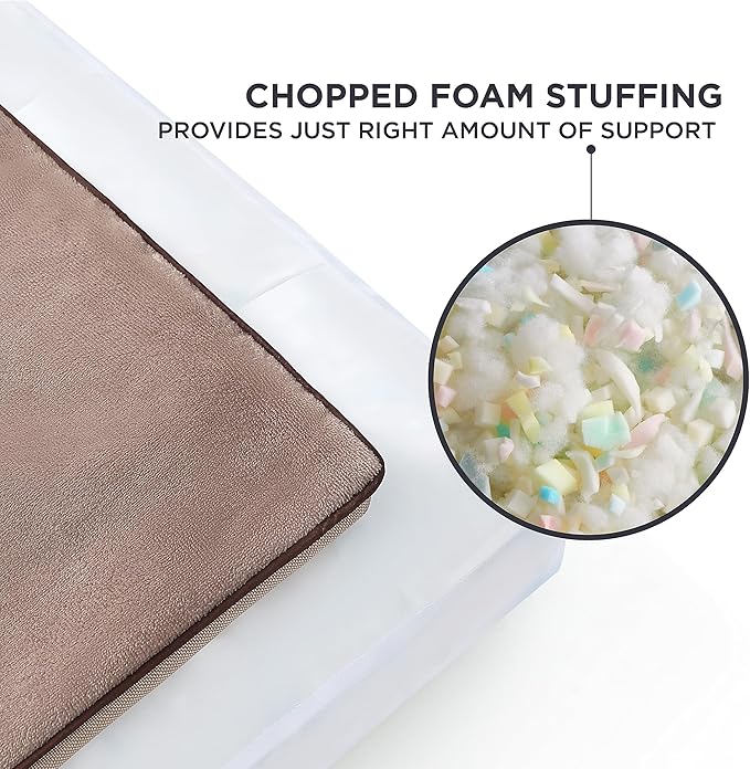 Bedsure Waterproof Dog Beds for Extra Large Dogs 4 inch 100lbs XL