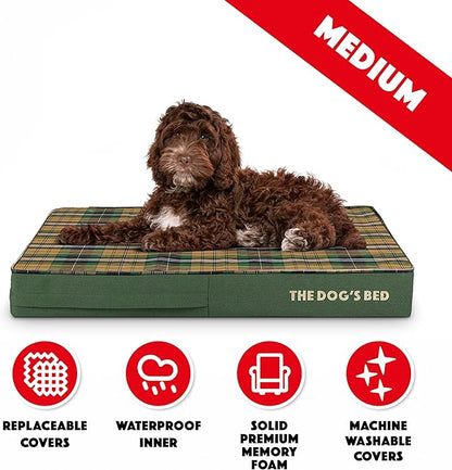 The Dog’s Bed Orthopedic Memory Foam Dog Bed 34x22, Pain