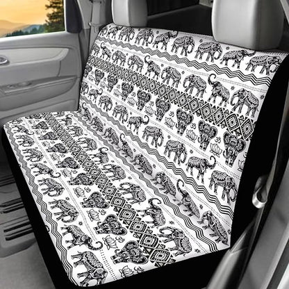 Tribal Elephant Automotive Full Set Seat Covers 4