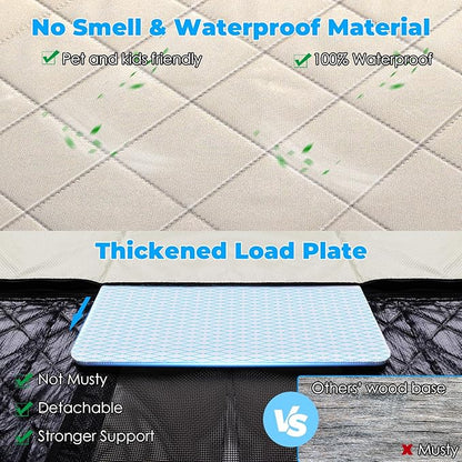 URPOWER Back Seat Extender for Dogs