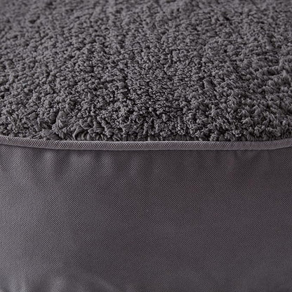 Happy Hounds Scout Deluxe Round Pillow Style Sherpa Dog Bed (30 x 30 in.),