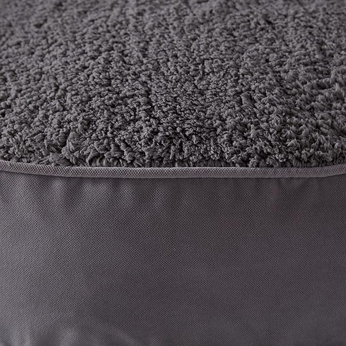 Happy Hounds Scout Deluxe Round Pillow Style Sherpa Dog Bed (42 x 42 in.),