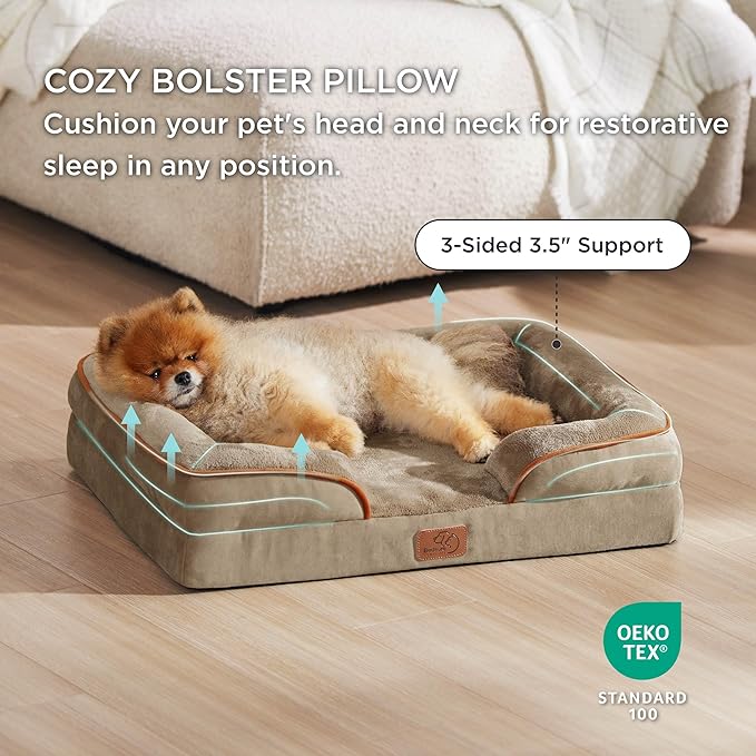 Bedsure Small Orthopedic Dog Bed