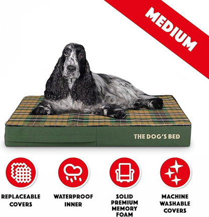 The Dog’s Bed Orthopedic Memory Foam Dog Bed 34x22, Pain
