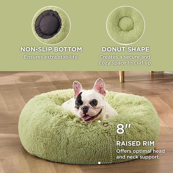 Bedsure Calming Dog Bed for Small Dogs 25 lbs 23 inches