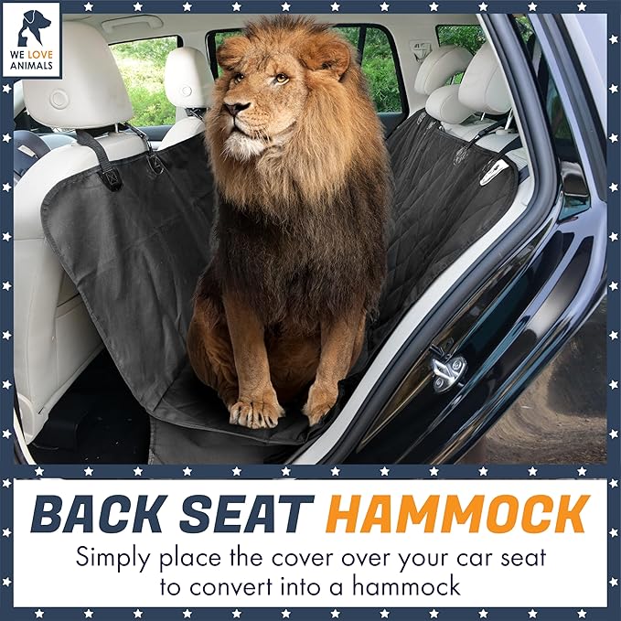 Dog Car Seat Cover For Back Seat