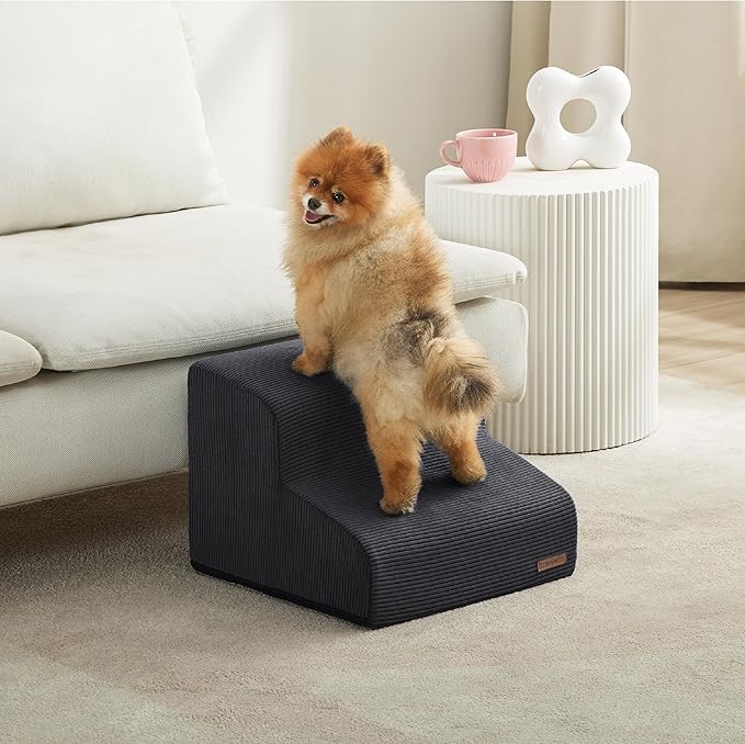 Lesure Dog Stairs for Small Dogs 2 Steps