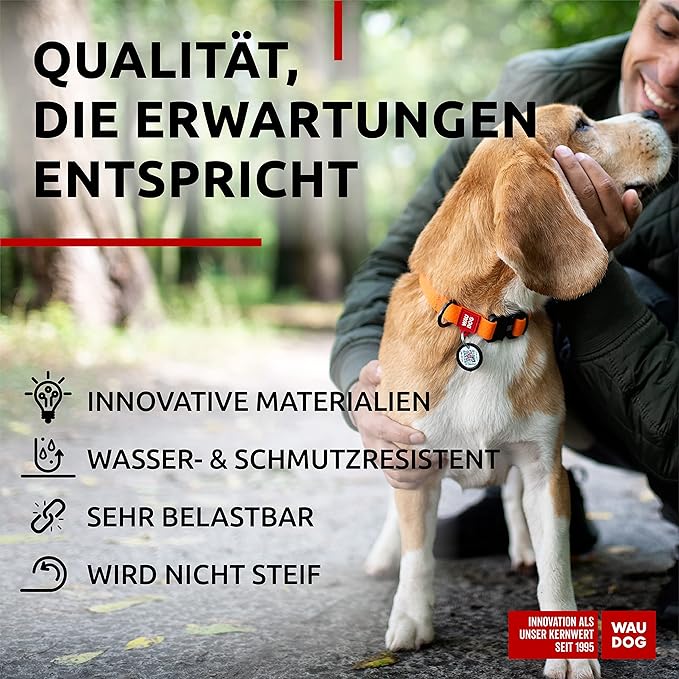 WAUDOG Waterproof Dog Collar