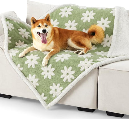 Lesure Waterproof Dog Blanket for Large Dogs 3D Textured