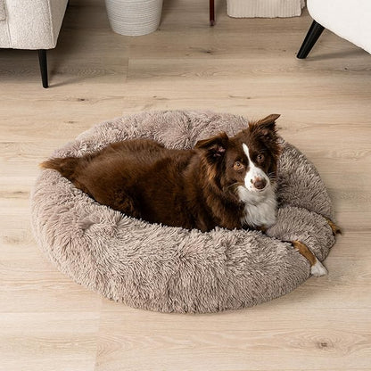 PetAmi Calming Dog Bed for Small Medium Dog Cat 45 lbs, 30 inch,