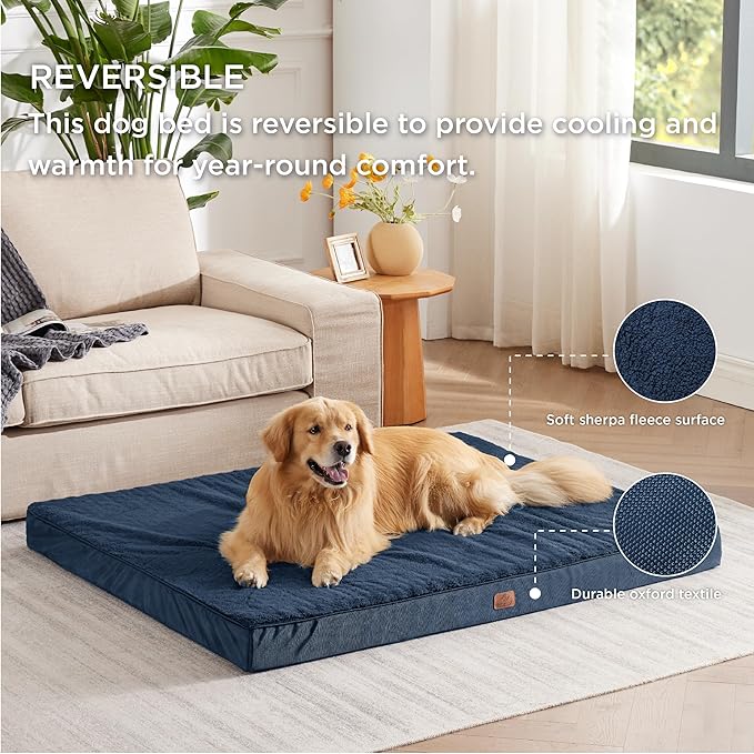Bedsure Extra Large Dog Bed for Large Dogs 100 lbs,