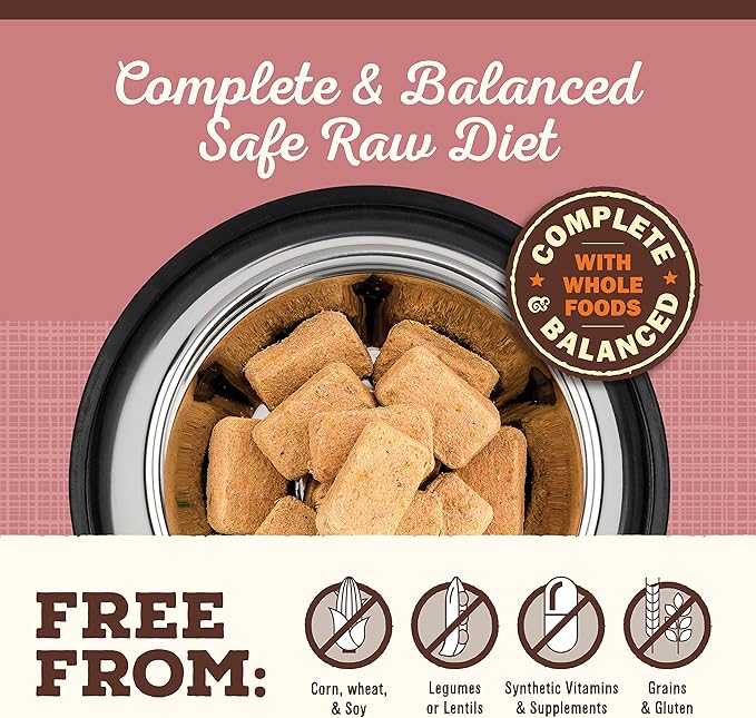 Primal Freeze Dried Raw Dog Food Nuggets, Turkey & Sardine, Complete & Balanced Meal, Also Use as Topper or Treat, Premium, Healthy, Grain Free, High Protein Raw Dog Food, 14 oz (Pack of 2)