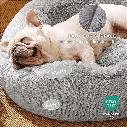 Bedsure Calming Dog Bed for Small Dogs 23 inches 25 lbs