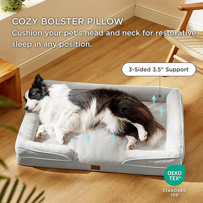 Bedsure Orthopedic Dog Bed for Large Dogs