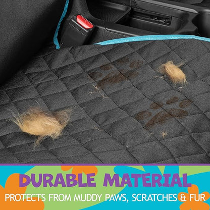 BDK Scooby Doo Dog Car Seat Cover for Front Seat – Dog Seat Protector with Storage Pocket