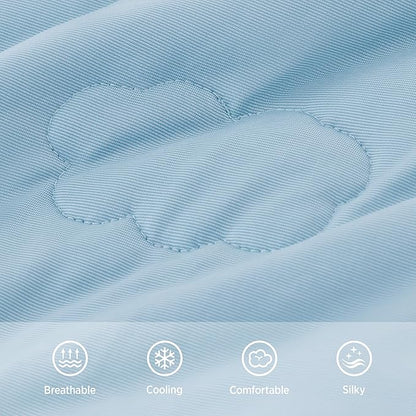 Lesure Premium Cooling Blankets for Small Dogs Q-MAX>0.4，Durable Self 25x35