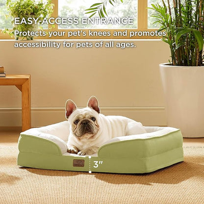 Bedsure Orthopedic Dog Bed for Medium Dogs