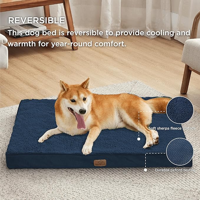 Bedsure Large Dog Bed for Large Dogs 65 lbs,