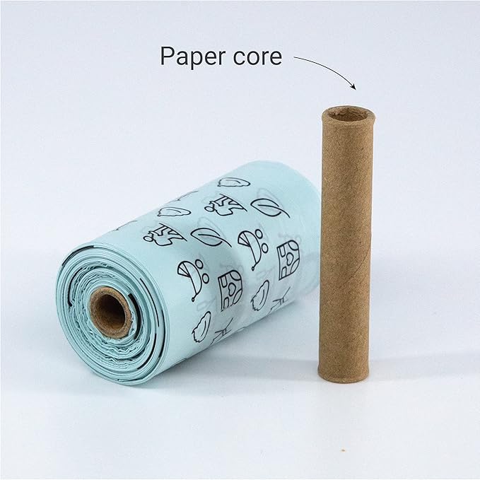 SVD.PET Dog Poop Bags 120 Unscented 100% Leak-Proof (8 Rolls, 120 count)