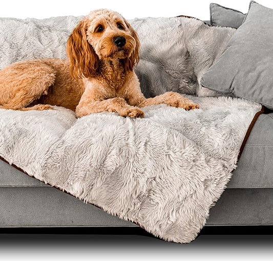 PupProtector Waterproof Throw Blanket for Dogs and Cats (60" L 50" W)