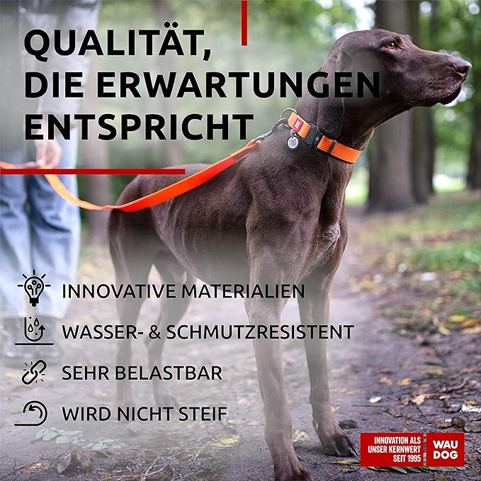 WAUDOG Waterproof Dog Collar