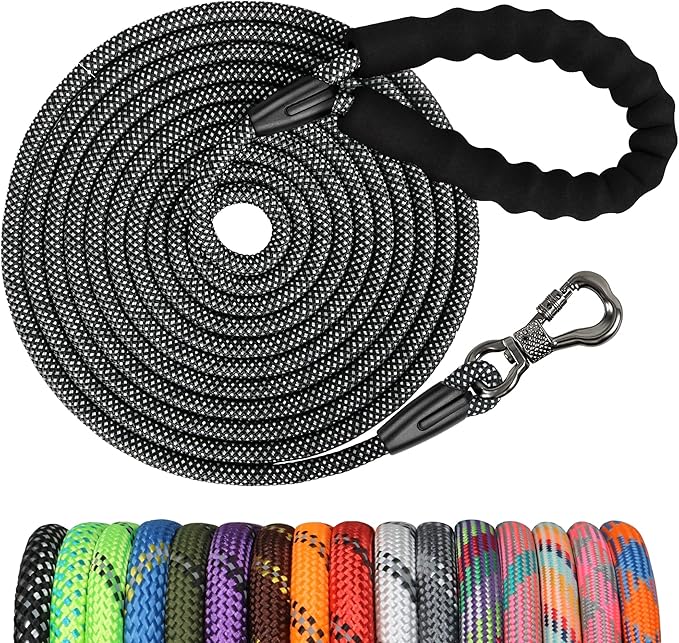NTR Long Dog Leash 20FT Check