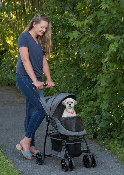 Pet Gear Happy Trails Lite Pet Stroller for Cats/Dogs