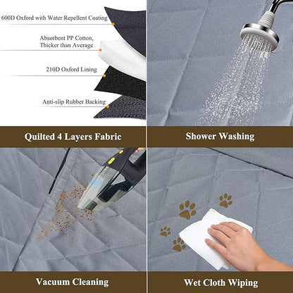 VIVAGLORY Dog Car Seat Covers