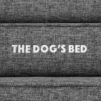 The Dog’s Bed Orthopedic Memory Foam Dog Bed 2XL GreyLinen 54x36, Pain