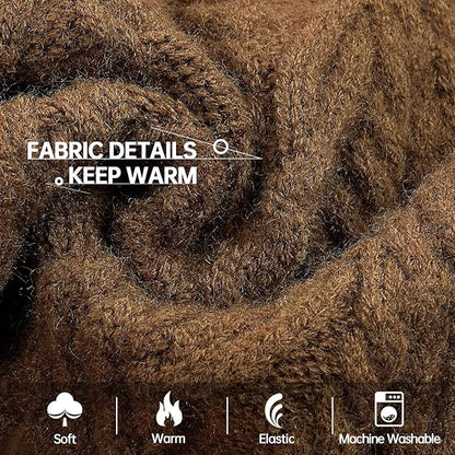 BRKURLEG Thermal Knitted Dog Sweater for Small Dog