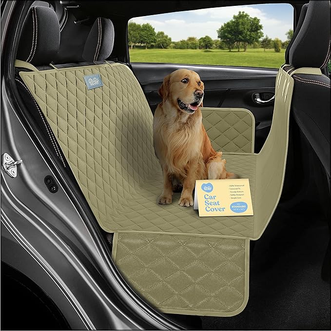 100% Waterproof Car Seat Cover For Dogs 600D Heavy