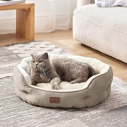 Bedsure Dog Beds for Small Dogs 25 Inches,