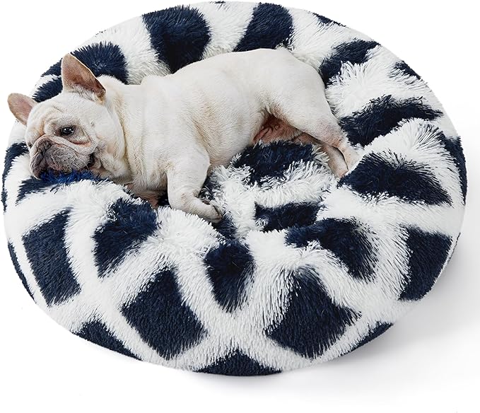 Bedsure Calming Dog Bed for Small Dogs 23 inches 25 lbs