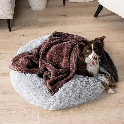 PetAmi Dog Blanket for Small Dogs Brown 24x32