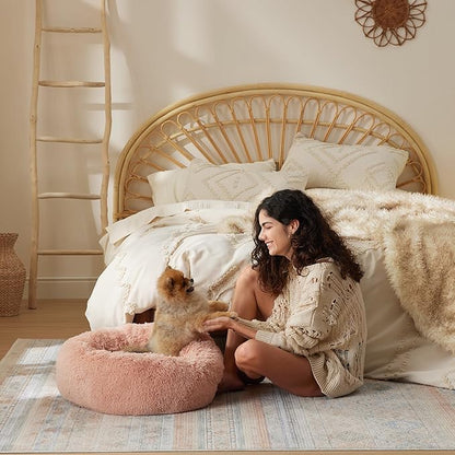 Bedsure Calming Dog Bed for Small Dogs 23 inches 25 lbs