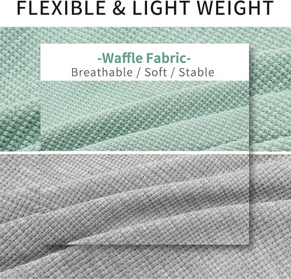 KYEESE 2Pack Dog Shirts Waffle for Small Dogs Stretchy Dog T-Shirts Lightweight Dog Tank Top Sleeveless Dog Vest Breathable Cat Shirt