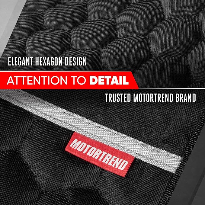 Motor Trend Bench Seat Pet Cover for Dogs