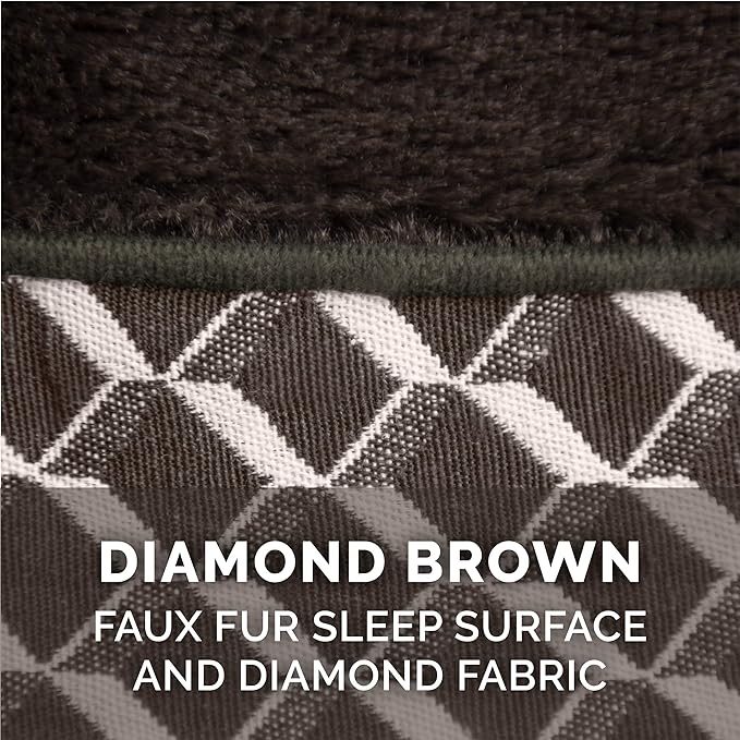 Furhaven Replacement Dog Bed Cover Comfy Couch Plush & Décor Sofa-Style