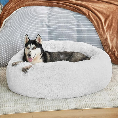 Bedsure Calming Dog Bed for Large Dogs 36 inches 100 lbs